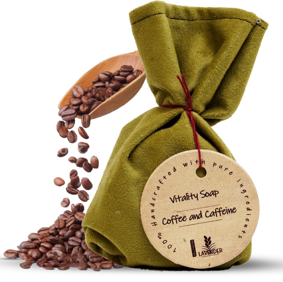 Vitality Soap with Coffee & Caffeine
